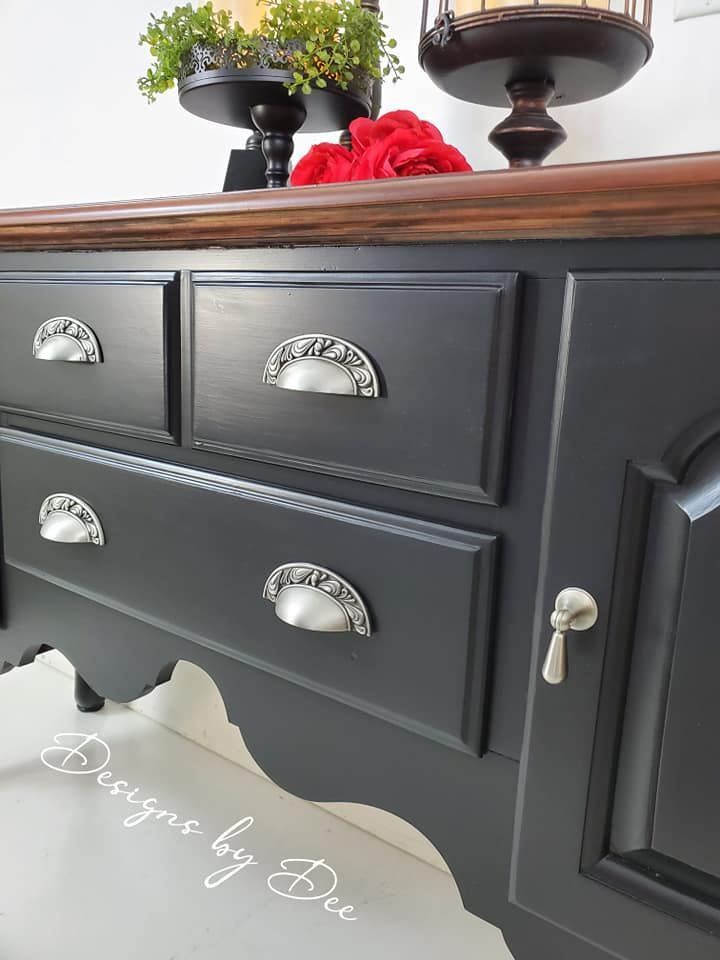 3" Paisley Cup Pull Brushed Satin Pewter