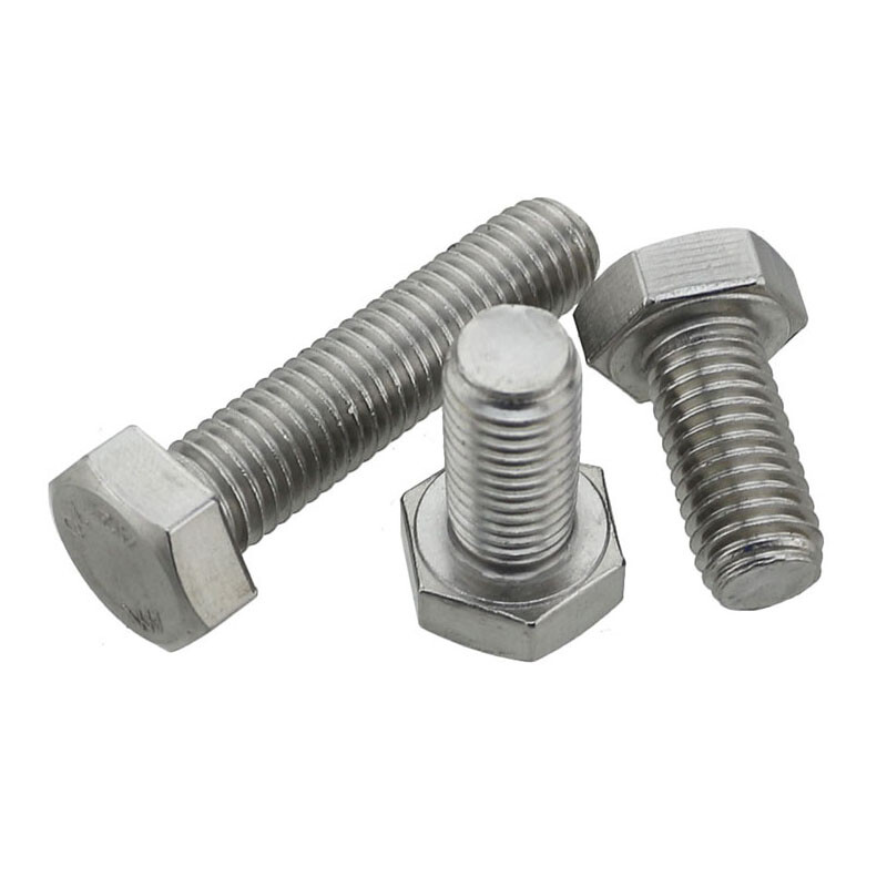 Reverse Thread Hexagon Bolt M6-M12 Rotate left Hex Head Screw A2 Stainless Steel