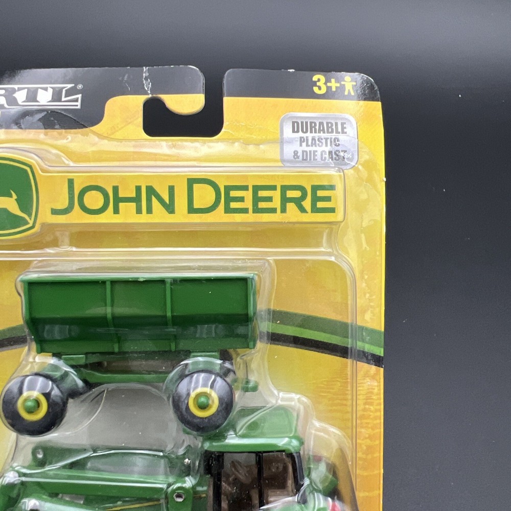 2007 ERTL John Deere Tractor Loader with Wagon New 37541A -E