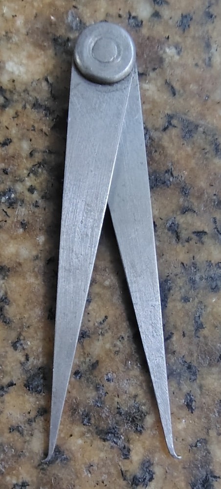 🗽 VINTAGE MINI 4" OD/ ID CALIPER