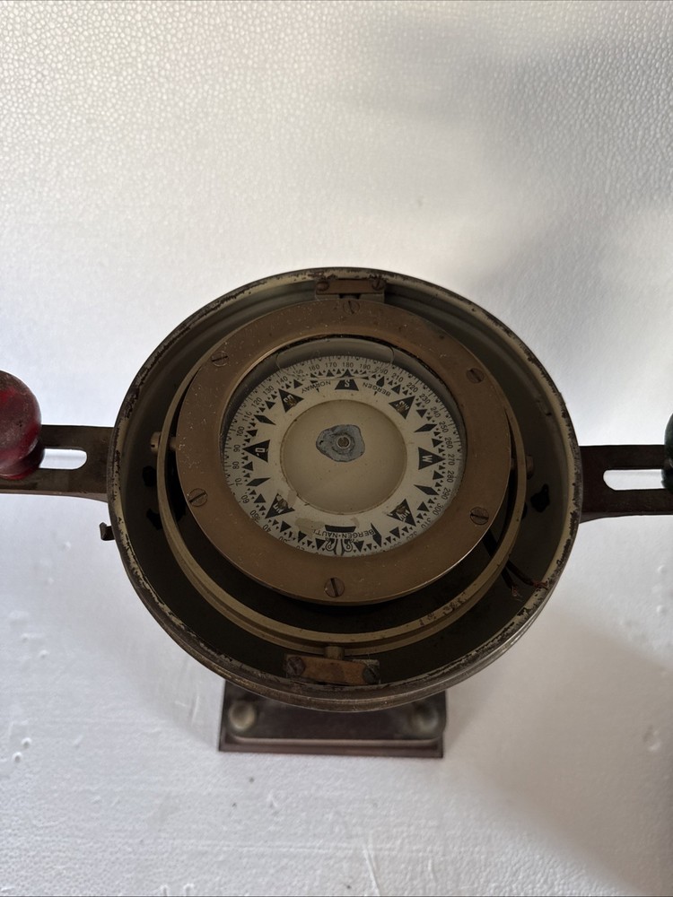 Vintage Sestrel Binnacle Ship's Maritime BinnacleBrass Compass