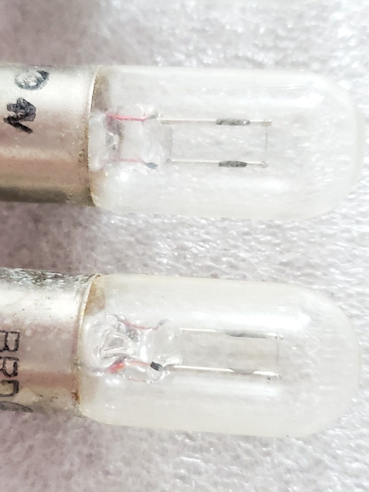 3 BRD 4V Lamp Bulbs (NOS)