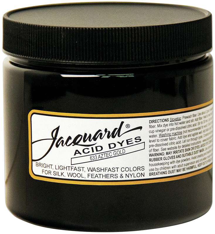 Jacquard Acid Dyes 8oz Aztec Gold