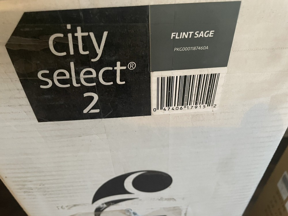 BABY JOGGER - STROLLER CITY SELECT 2 FLINT SAGE - Please Read Description