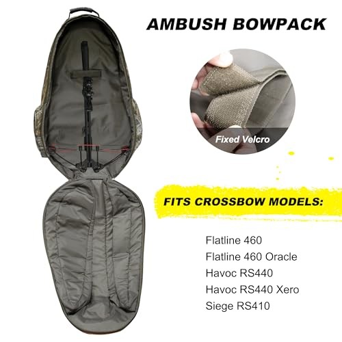 Soft Crossbow Case, 36" Crossbows Backpack, Soft Shell Padded Archery Gear