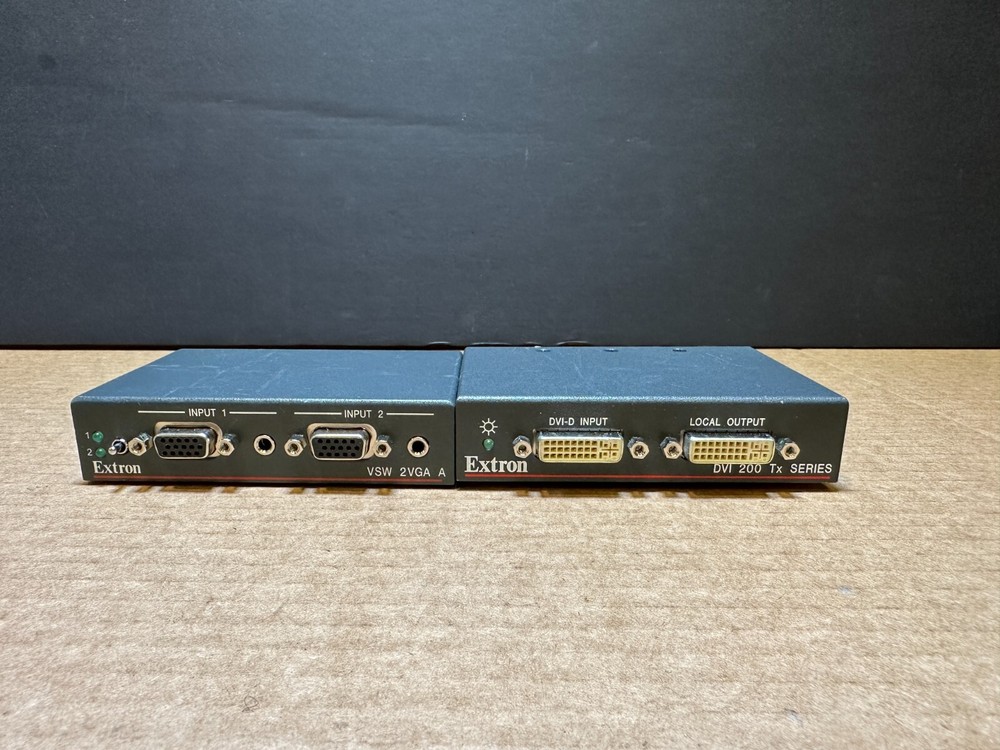 2x Extron DVI 200 Tx Series DVI 201 Tx Work Ships Fast!!!