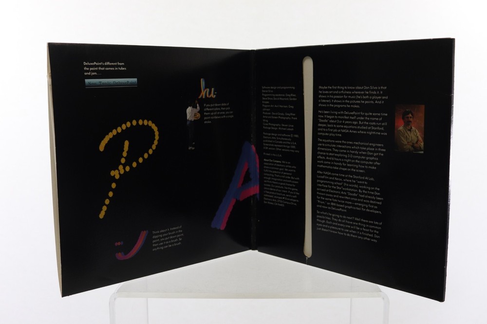 Deluxe Paint Commodore Amiga Electronic Arts 1985