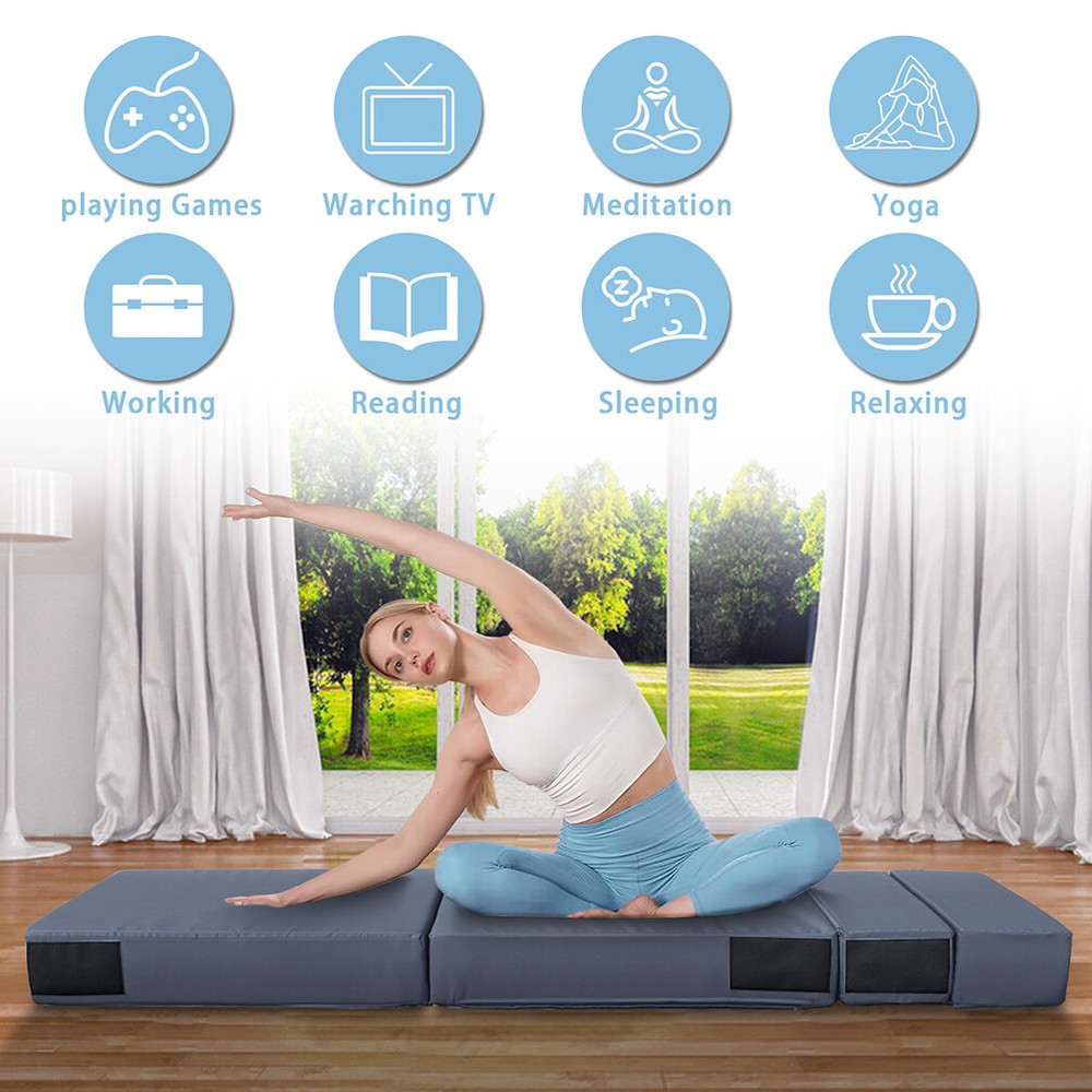 Folding Sofa Bed Convertible Flip Sofa Bed Chair Modern Fold Down Sleeper Sofa