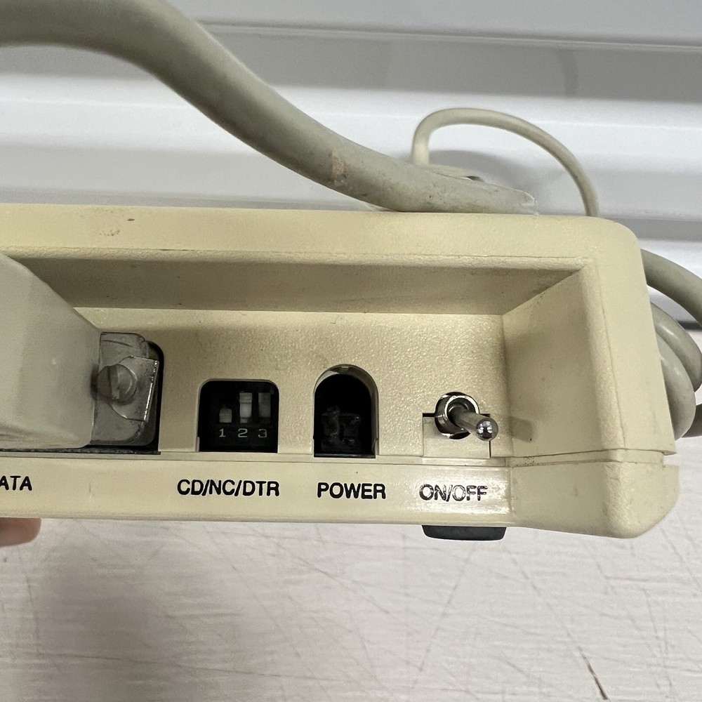 Vintage Apple Modem 300 External A9M0300 Untested Original Cable