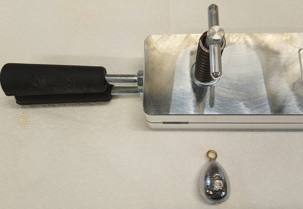 3 oz Bell Sinker Mold - ( Setup for #2 Eyes ) Aluminum CNC