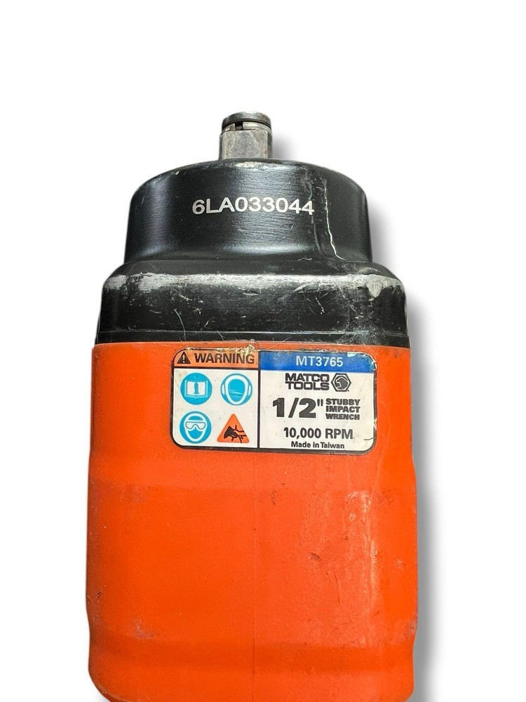 Matco Tool 1/2 Stubby Push Button Impact Air Wrench