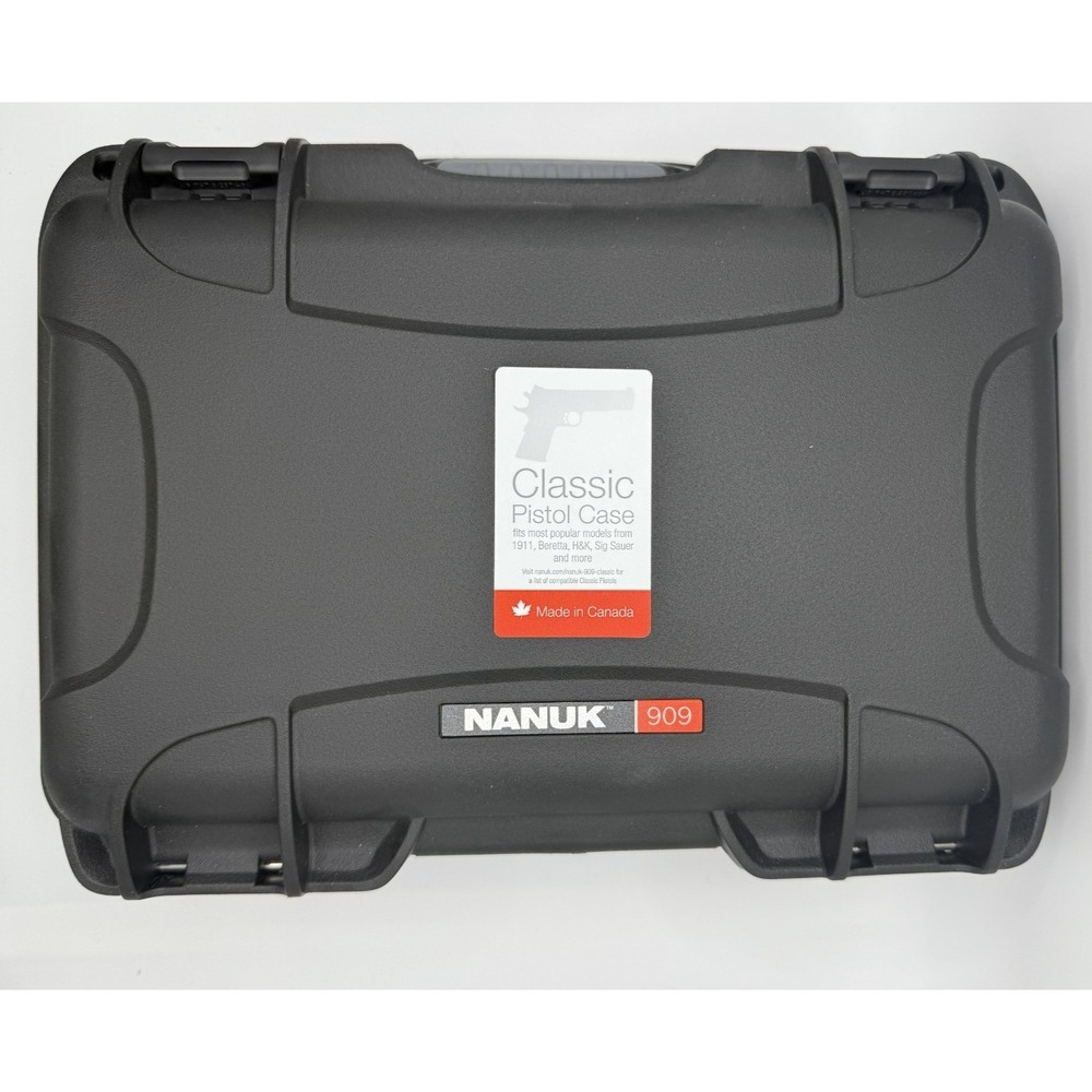 Nanuk 909 Classic Pistol Case