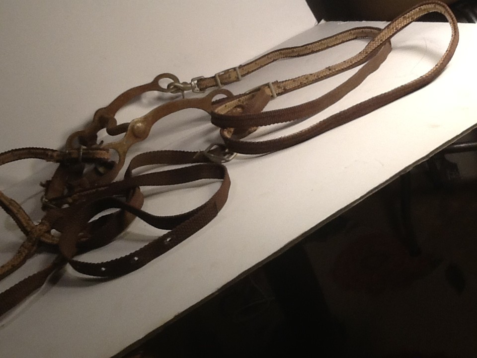 Vintage Western Horse Bridle Bit X