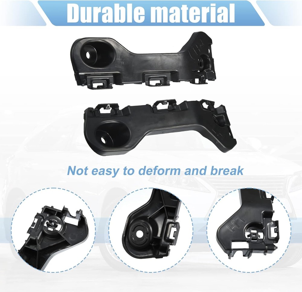 1 Pair Front Bumper Mount Support Bracket for Edge 2011-2014 for MKX 2012-2015 B