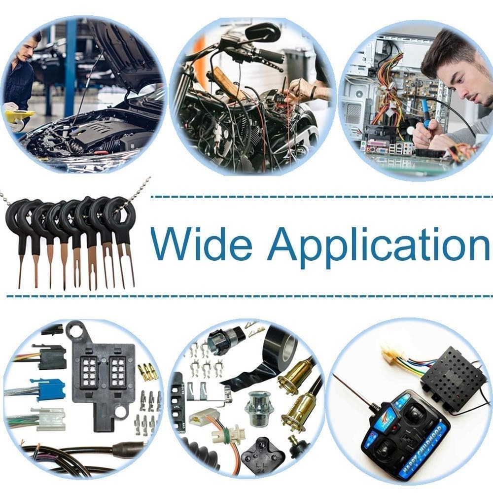 Maerd 76Pcs Terminal Pin Removal Tool Kit, Electrical Connector Pin Extractor...