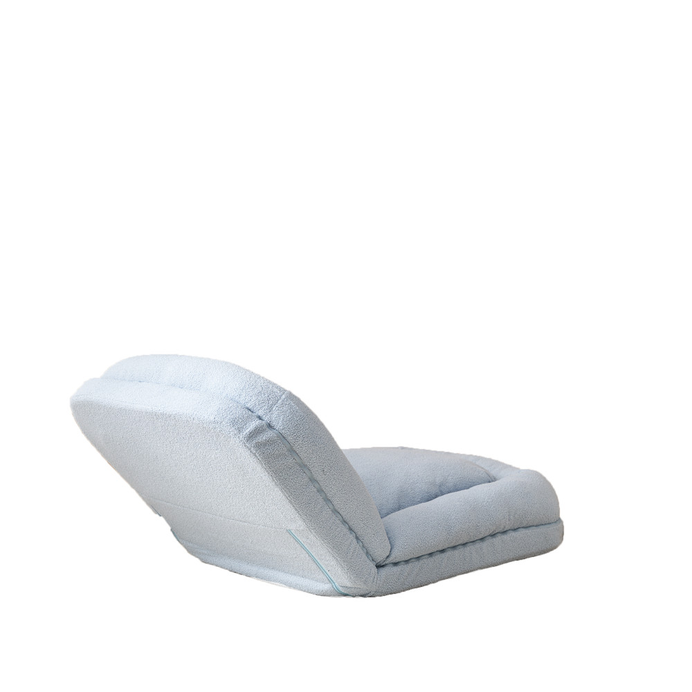 Triple Fold Down Sofa Bed,Blue
