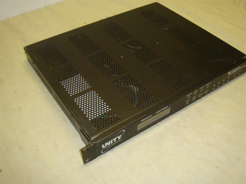 WEGENER UNITY UMX4010 UNITYMUX 4010 DATA MULTIPLEXER + COMPEL NETWORK CONTROL #2
