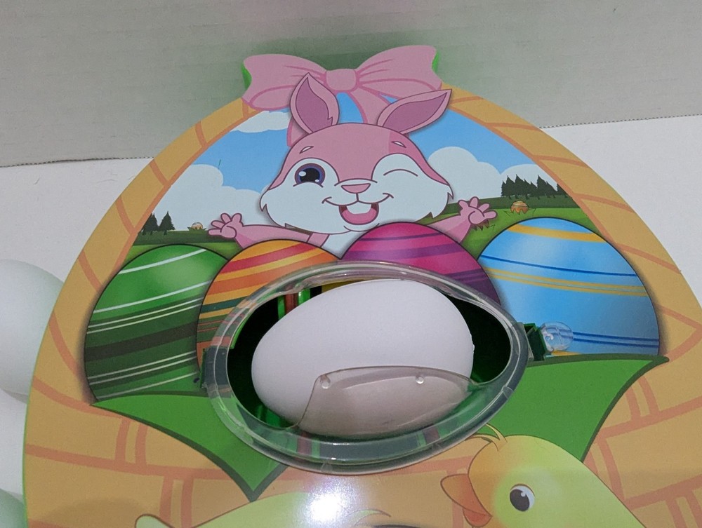 Easter Egg Dye Kit Spinner Machine Markers 3 Eggs Egg Decorating Kit