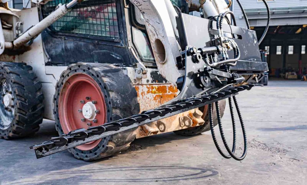 For Bobcat Hydraulic Hedge Trimmer Grass Cutter Attachment Skid Steer Loader