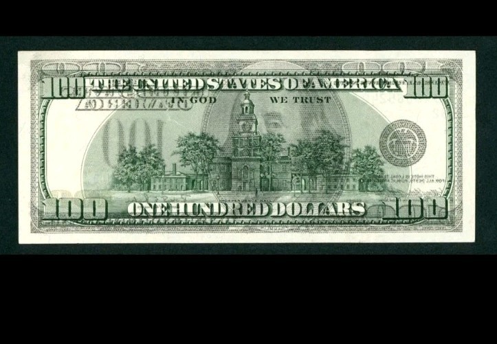 FRN Error Note WET INK TRANSFER ERROR Full Front To Back Offset Error Note
