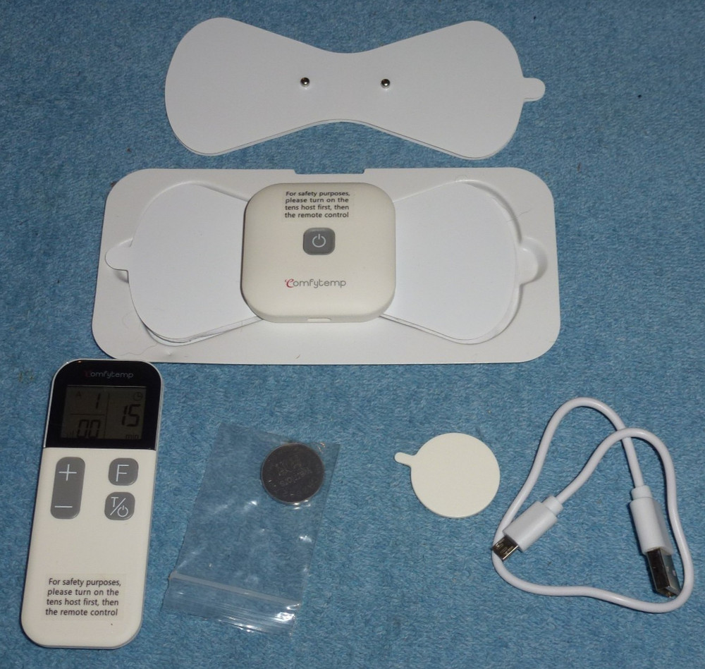 Comfytemp Transcutaneous Electrical Nerve Stimulator Wireless 15 Modes