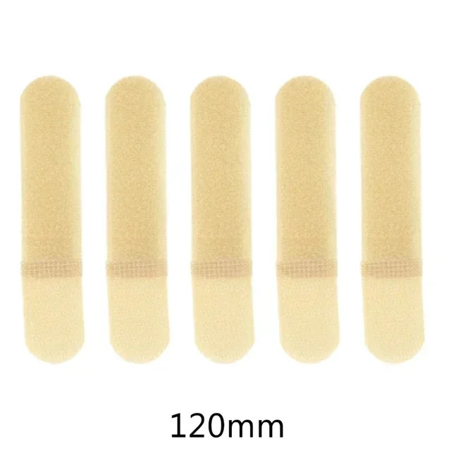 5Pcs Tactical Nylon Straps - Reusable Hook & Loop Cable Ties for Backpack, Cord