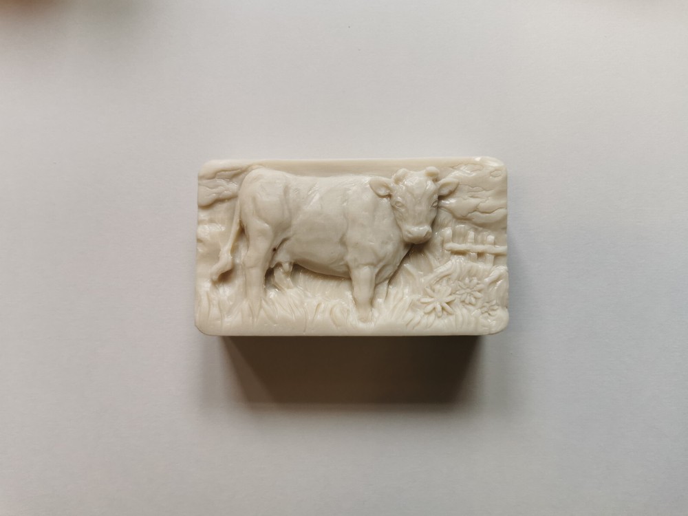COW SILICONE MOLD for soap making and other crafts