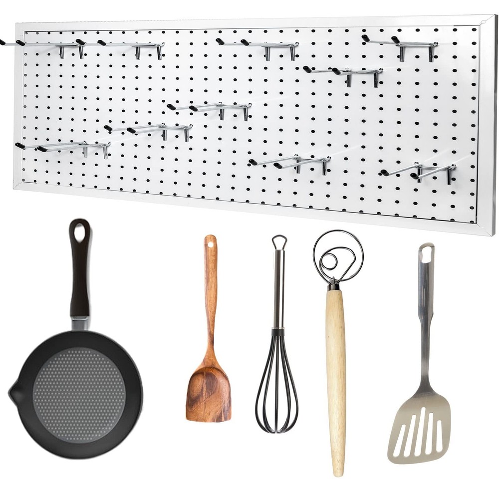 15 Pcs Peg Hooks for Pegboard 4 Inch Pegboard Hooks Pegboard Double Hooks Fit...