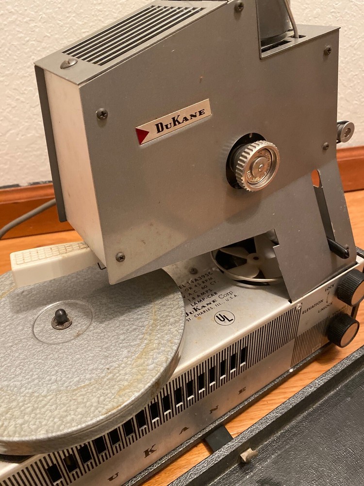 Vintage DuKane 14A395C Projector Record Player