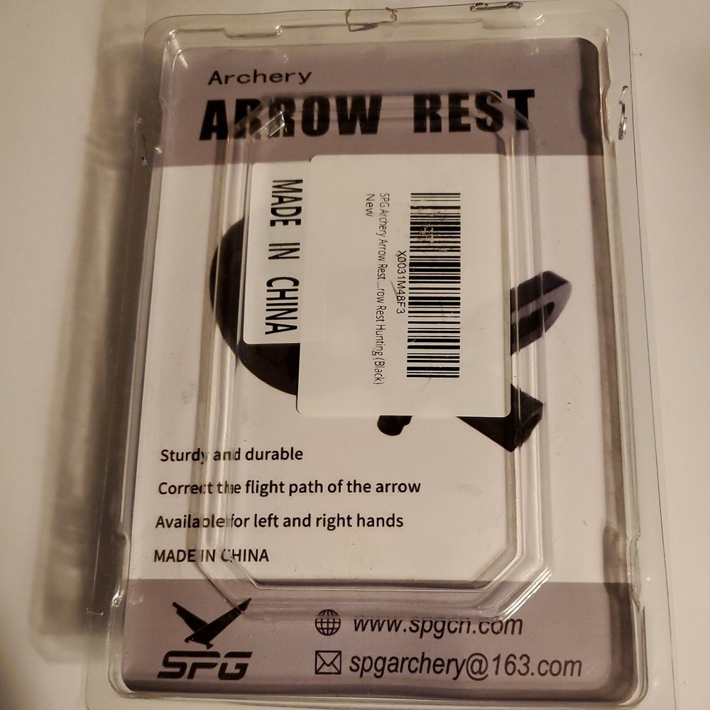 SPG Arrow Rest SP812 Archery Hunting Black