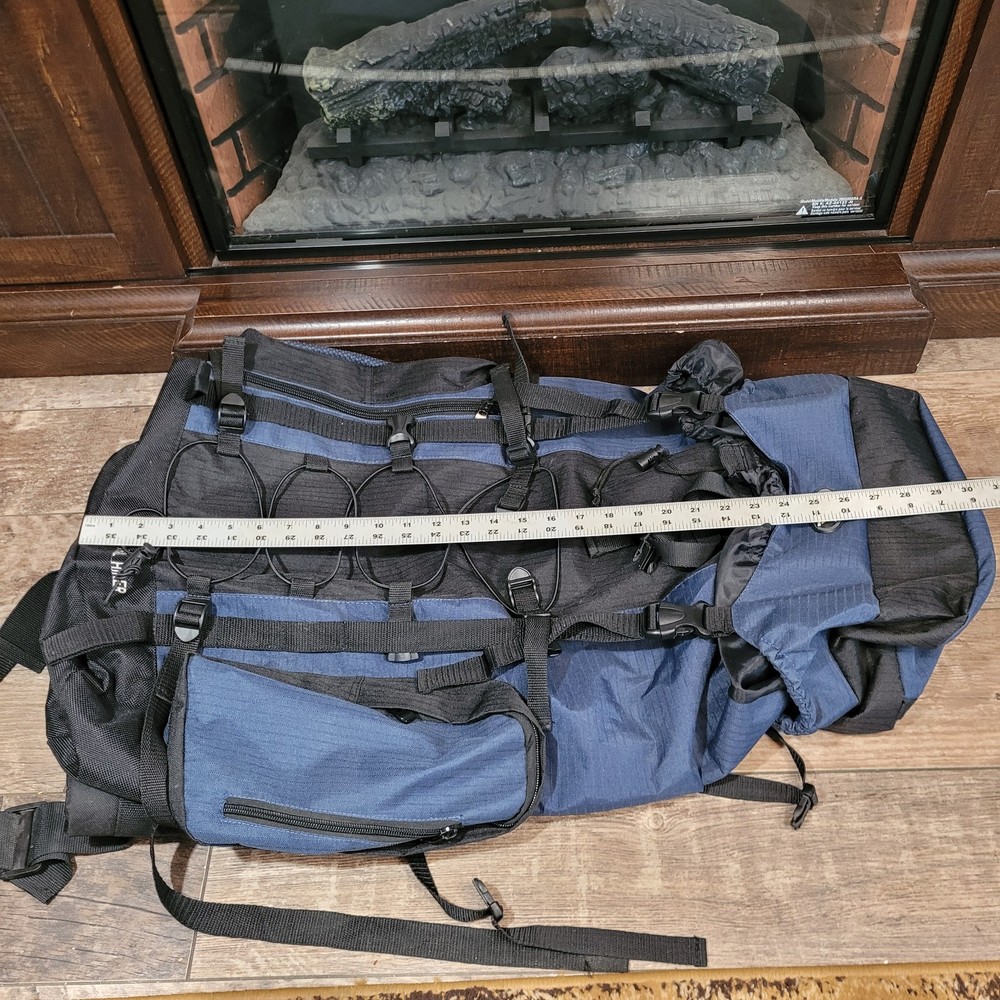 High Uinta Gear Hiking Backpack Trail Hiker Large Blue Trail Pack