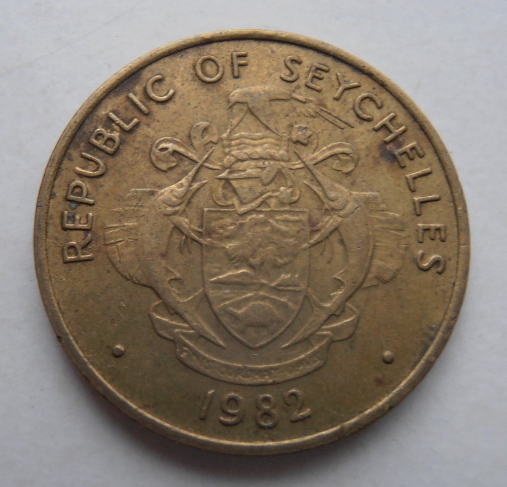 SEYCHELLES 10 CENTS 1982