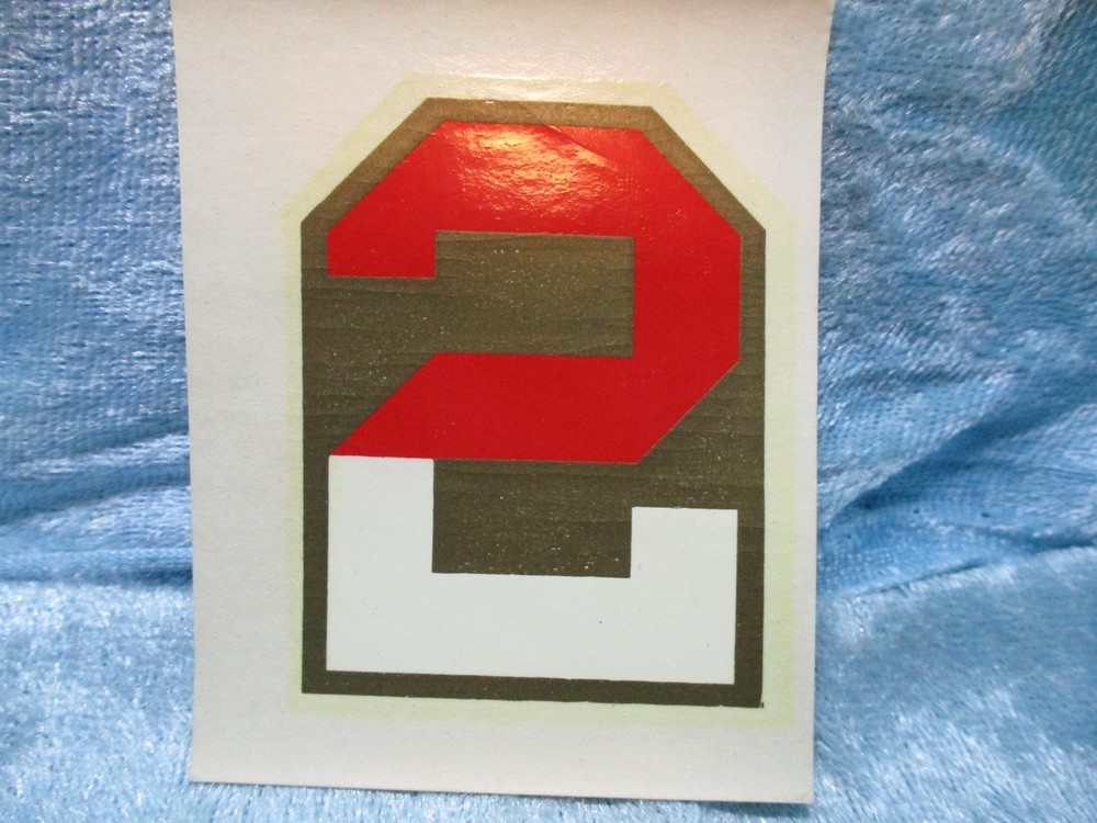 2nd Army Military Sticker