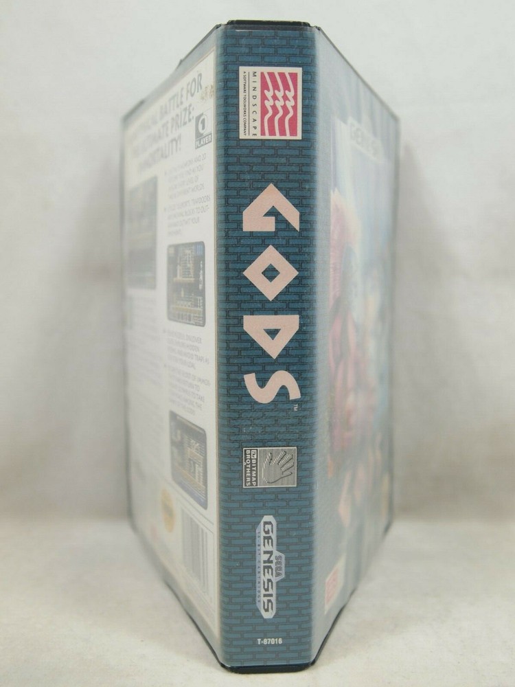 Gods Case (SEGA Genesis) Authentic BOX ONLY