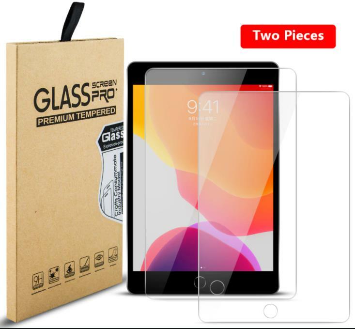 [2-Pack]Tempered GLASS Screen Protector for Apple iPad 7th Generation 10.2 2019