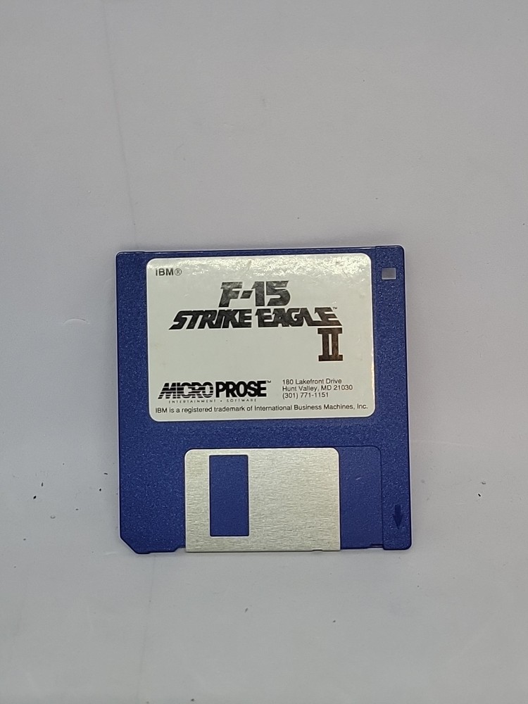Micro Prose F-15 Strike Eagle II for IBM