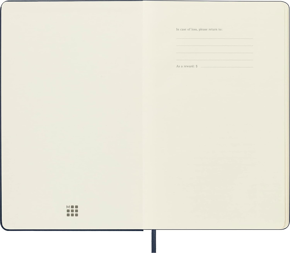 Large Classic Hard Cover Notebook by