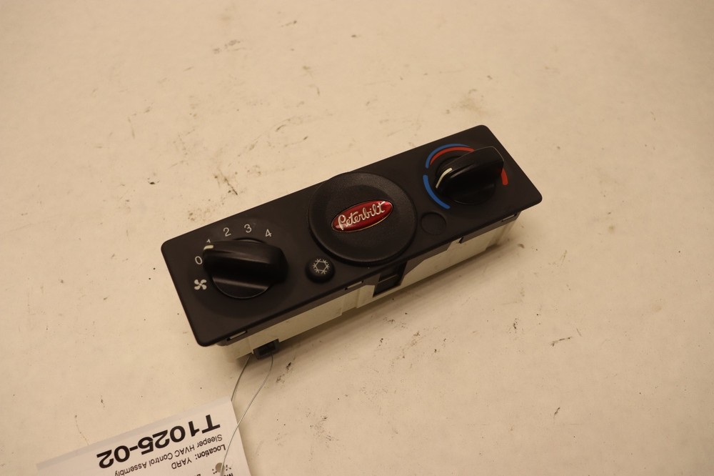 2018-2023 PETERBILT 579 SLEEPER HVAC TEMPERATURE CONTROL PANEL OEM