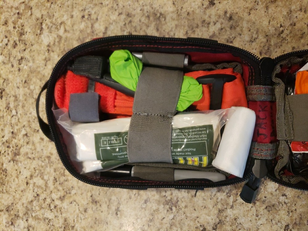 Fully Stocked Individual First Aid Kit (IFAK)