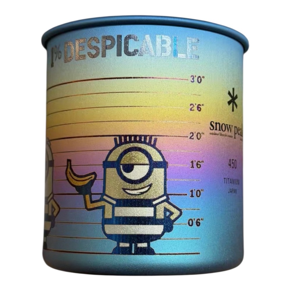 Snow Peak Titanium Mug 450ml Custom Design Camping Cup Ultralight