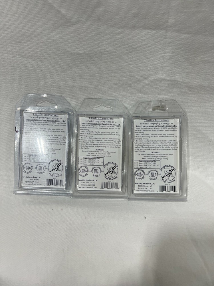 Specialty Archery #1 Yellow Clarifier