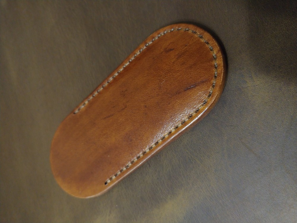 Leather case made for Boker 182 camp knife