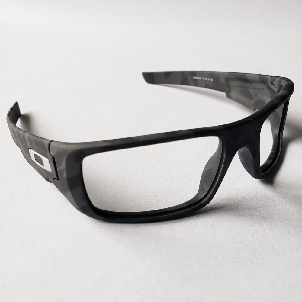 Oakley Crankshaft Matte Camo Black Replacement Frame Only Authentic OO9239