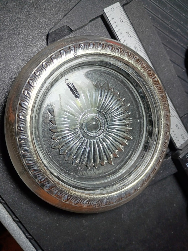 Mid Century STC Sterling Silver Coaster