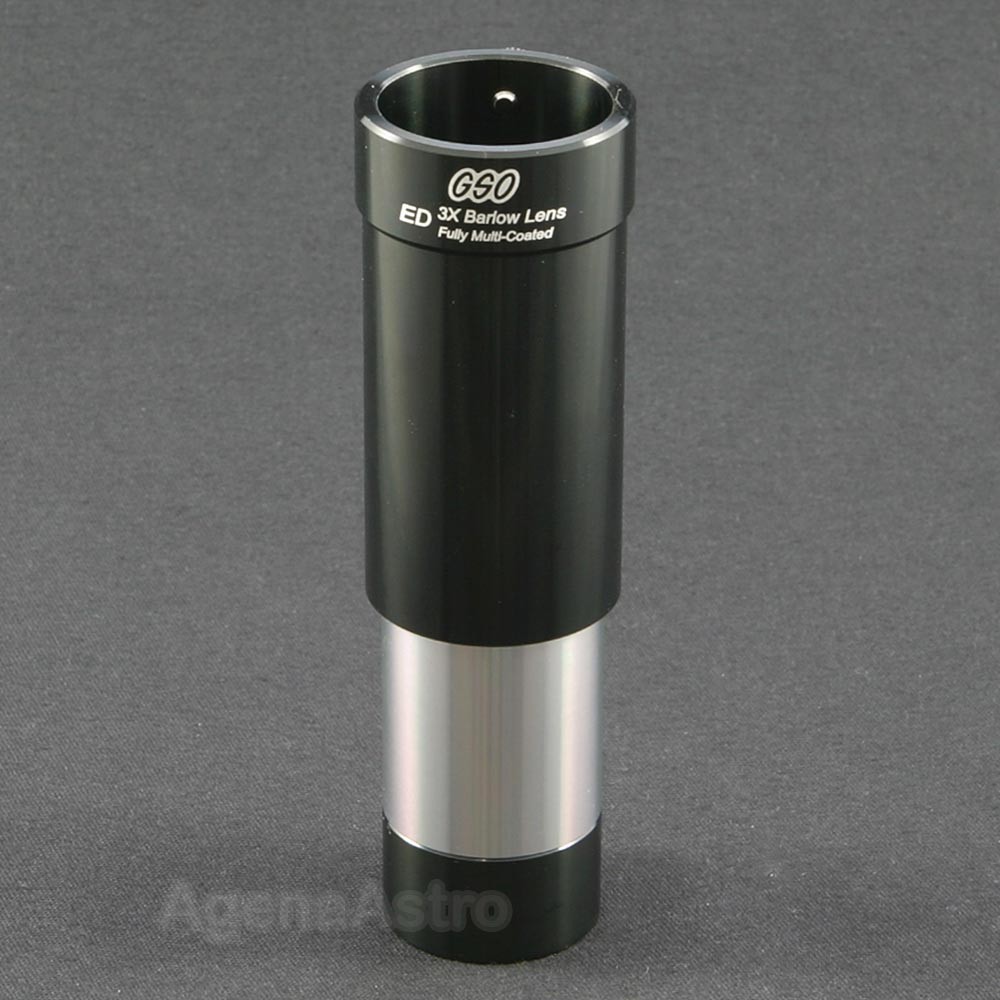 GSO 1.25" 3x ED Barlow Lens for Telescope