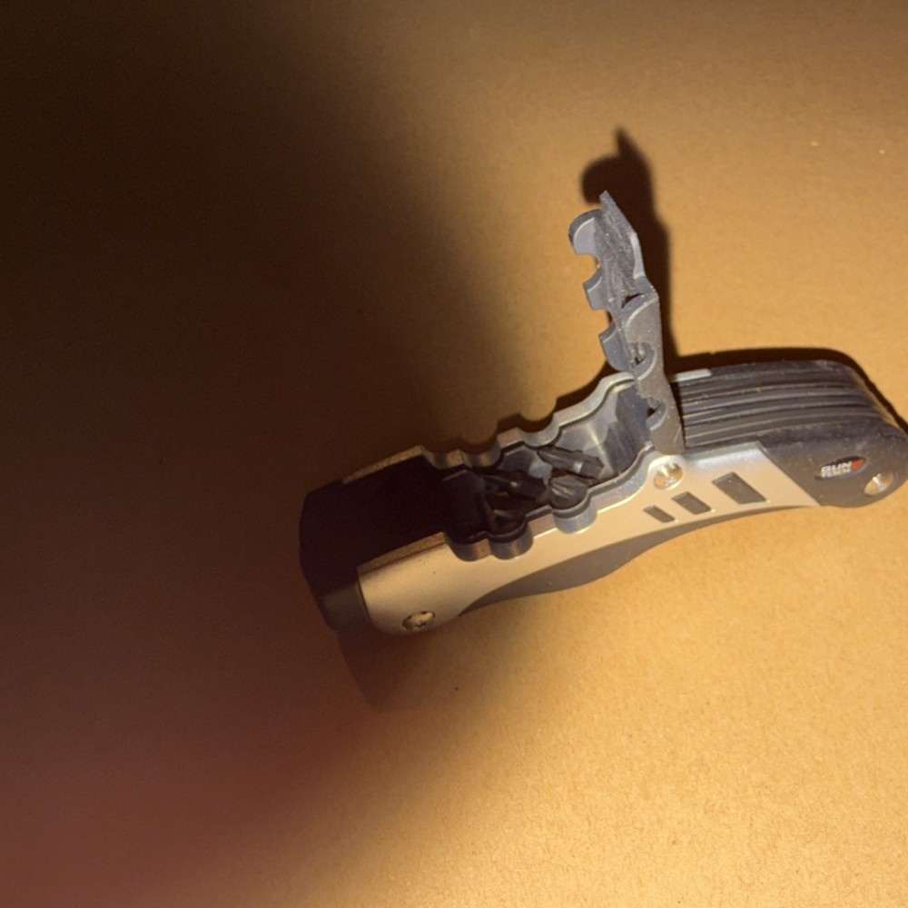 Real Avid Gun Tool Multi-Tool Gun Smithing Tool Kit Black Silver Metal Plastic