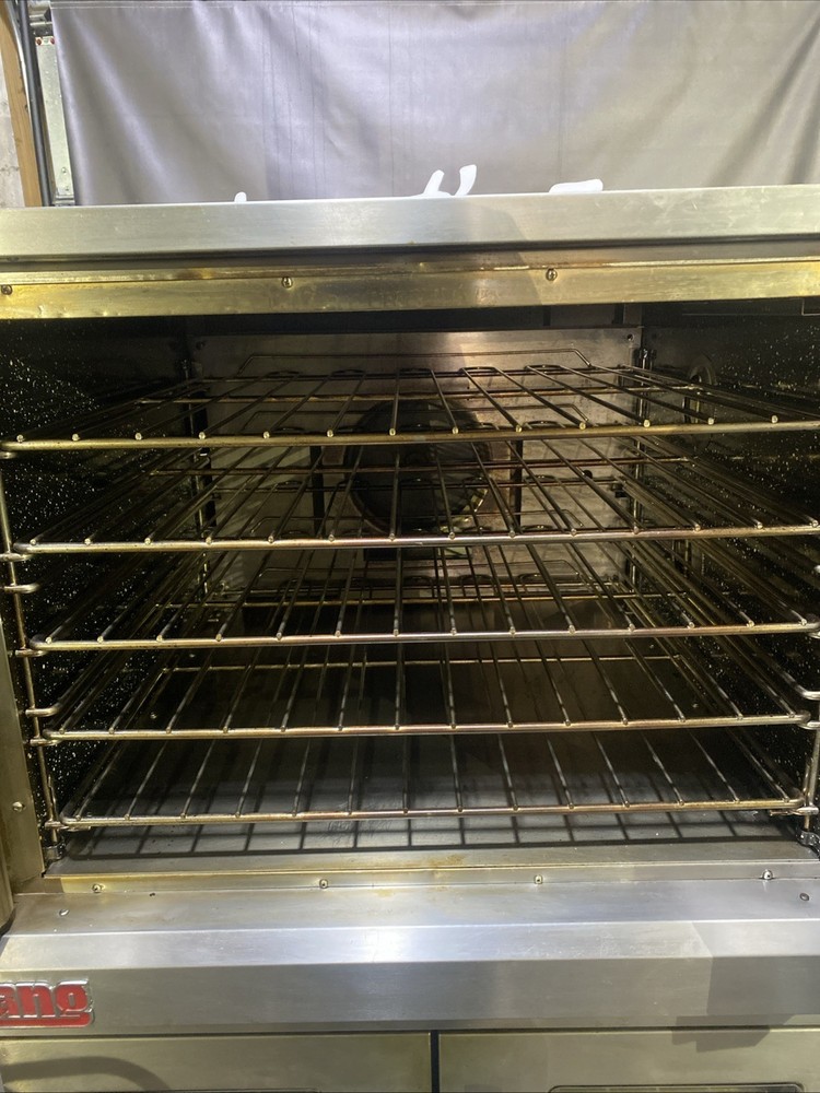 Pre-Owned Lang Electric Double Stack Convection Oven Model ECCO-APXD TESTED