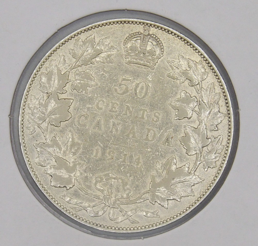 Canada 1914 XF 50 Cents