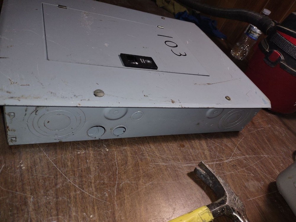 GE Panel With Breakers