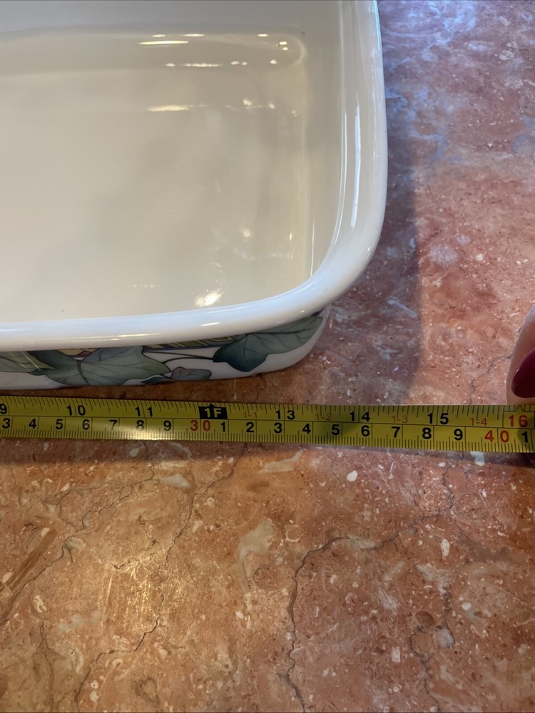 Villeroy & Boch PASADENA Germany 14" Rectangular Lasagna Baker Baking Dish Pan
